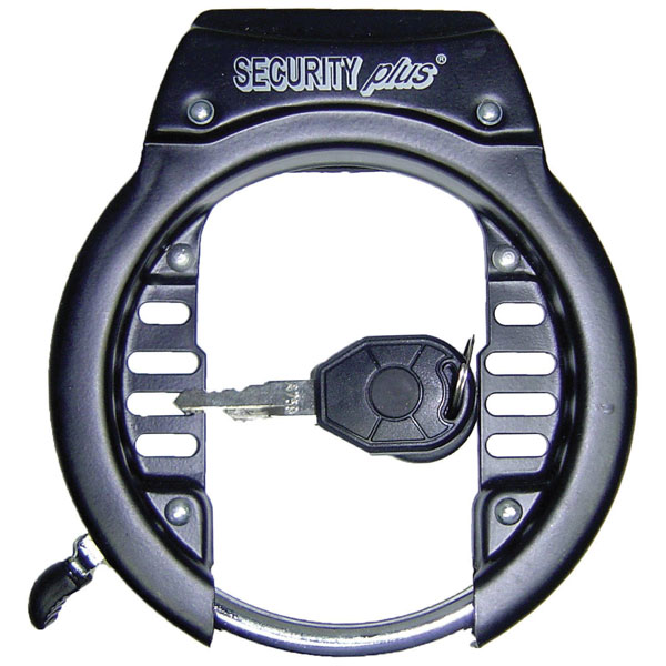 Security Plus RS60 U Lock Black Key Lock with Chain/Cable Connection