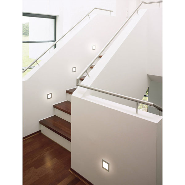 SLV 113262 Frame Basic LED Recessed Light 1W White Matt LED Space-...