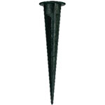 SLV 900011 Ground Spike Black 17.5cm Plastic for Nautilus Spike