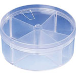 Strapubox RD 4 Assortment Tin 5 Fixed Transparent Compartments