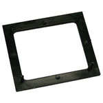 Strapubox 709859 Cover Frame Black 1 piece Suitable for Part No. 709840