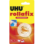 UHU 36965 rollafix Tape Transparent 25m x 19mm Crystal-clear Non-yellowing