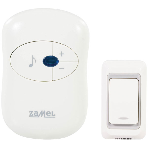 Zamel ST-930 DISCO Wireless Door Chime Set Plug-in Visual Signal