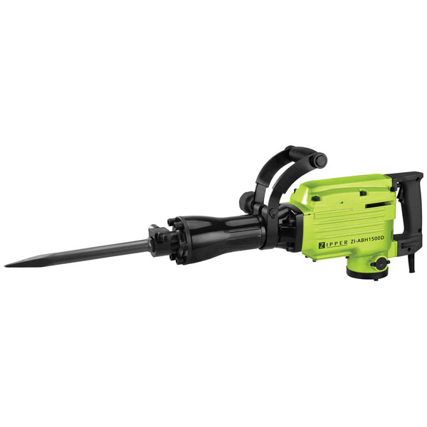 Zipper ZI-ABH1500D Hammer Drill 1500W 45J Hex Shank Incl. Case & A...