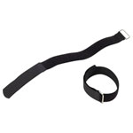 Adam Hall VR4040BLK Hook-and-Loop Cable Tie 400x38mm Black