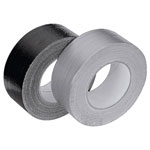 Adam Hall 318493 Stage Tape: Rip-Resistant, Low Residue, Silver