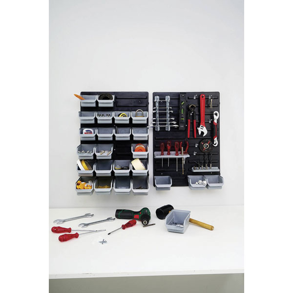 Alutec 56060 Wall Panel Set 43-Piece 43 Parts, Viewing Boxes, Hook...