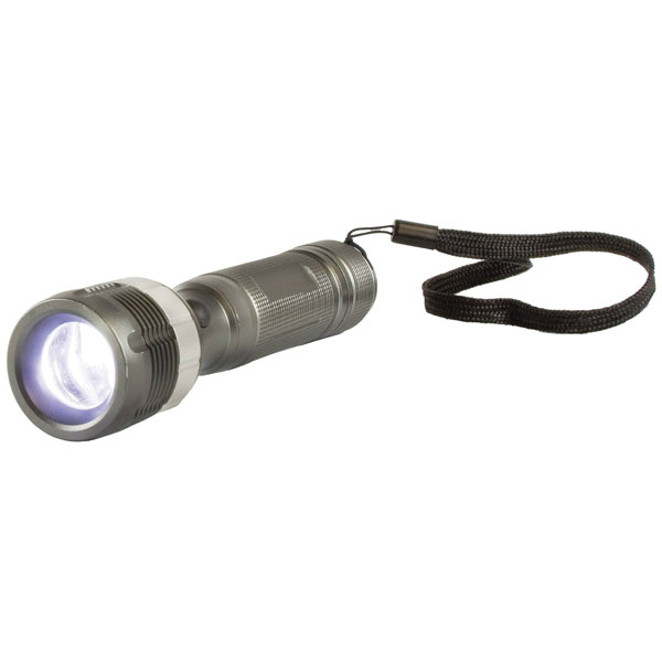 Arcas 30700015 LED Torch, 3W, 130lm, Water/Impact Resistant, 150m ...