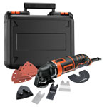 Black+Decker MT300KA-QS MT300KA Multifunction Tool, 300W, 13-piece Set