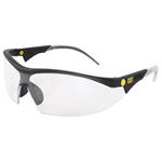 CAT CATERPILLAR DOZER104 Safety Glasses Black/Transparent EN 166-1 Adjustable