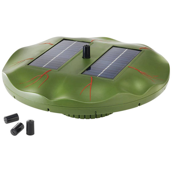 Esotec 101770 Floating Solar Pond Pump: No Installation, 4 Sprinklers