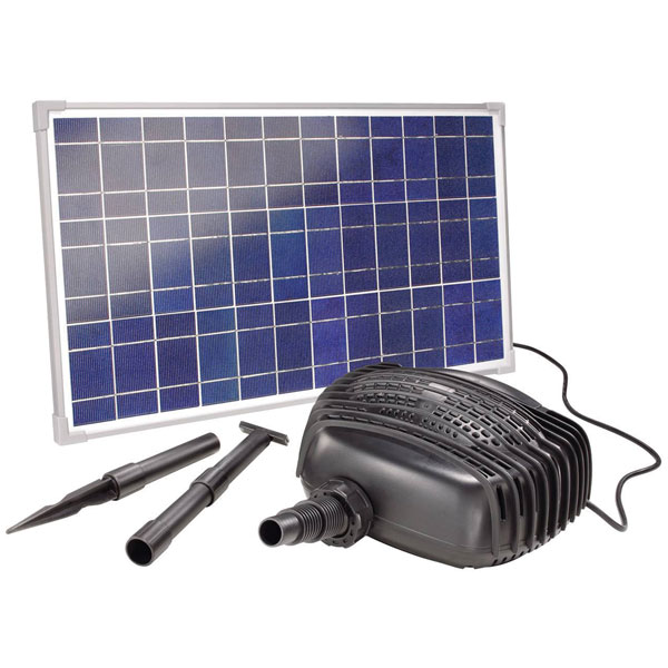 Esotec 101762 Garda Solar Stream Pump Set 25W for Optimal Pond Cir...