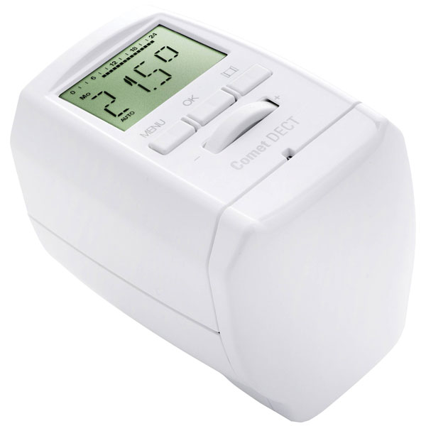 Eurotronic 700018-1 COMET DECT Programmable Wireless Thermostat Head