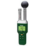 Extech HT200 Thermometer: Wet Bulb Globe, Humidity & Air Temp Monitor