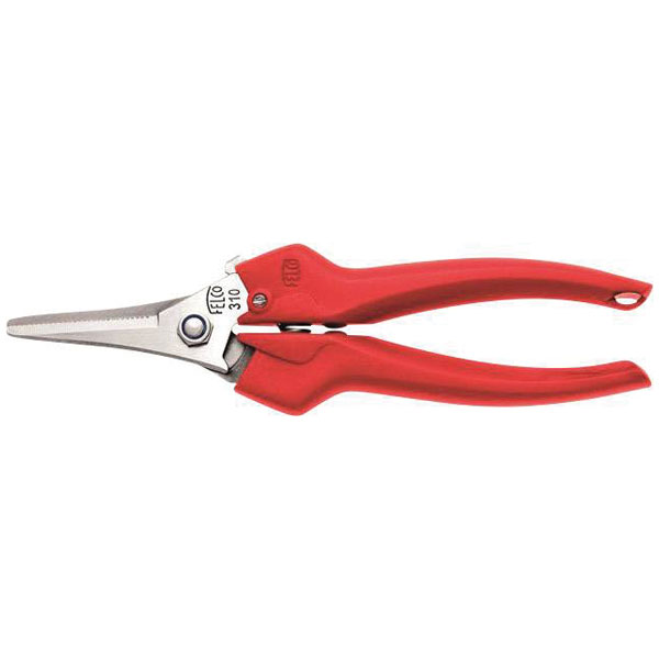 Felco 310 Vine Pruner 185mm Bypass Shears, Long, Fluted Blades