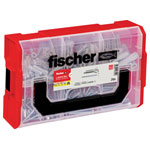 Fischer 532893 FIXtainer Assorted Dowels, 240 Parts, Stackable, Sortimo L-Boxx