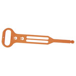 GAO 9882 Cable Organiser Orange 1 pc, Tidy Cables, Practical Handle
