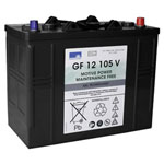 GNB Sonnenschein GF12105V GF-V Gel Battery 12V 105Ah VRLA Maintenance-free