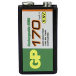 GP GPIND17R9HC1 Rechargeable NiMH Battery 9.6V 170mAh 1pc