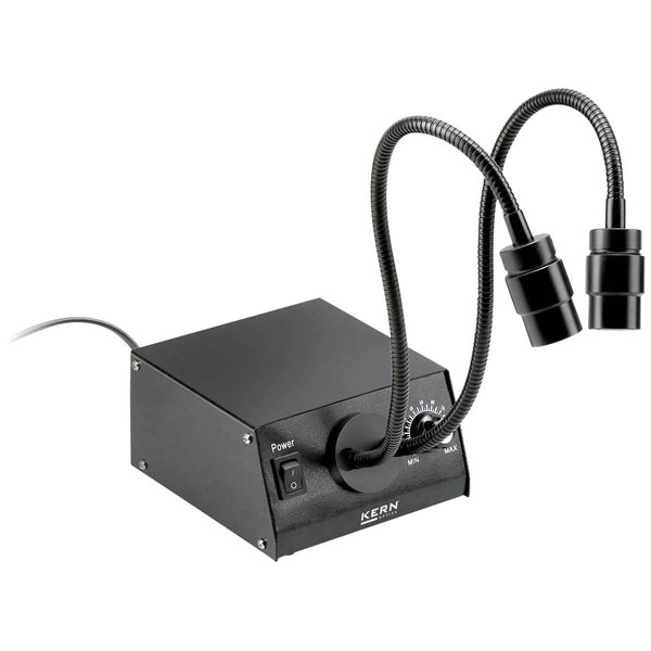 Kern OZB-A4515 Gooseneck Microscope Illuminator, Excellent Light Q...