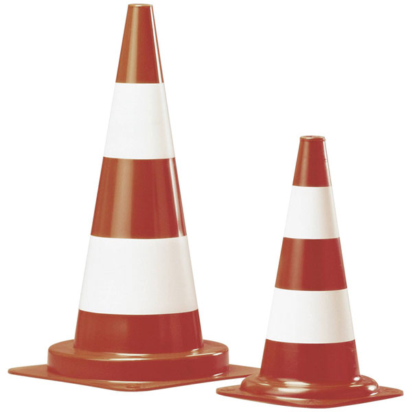Moravia 353.15.697 Cone Durable Safety Marker, Bright Orange