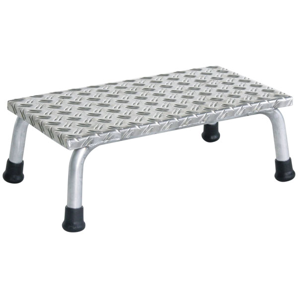 MUNK 50031 Aluminium Stairs, 2.2m Max Height, Non-Slip, 2.5kg