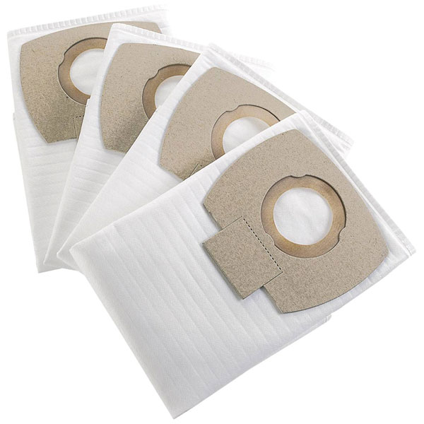 Nilfisk 302002403 Vacuum Bags & Wet Filter 4x Bags 1x Filter Durab...