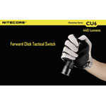 NiteCore CU6 Chameleon LED Torch, 440 lm, White/UV, Multi-Colour LEDs