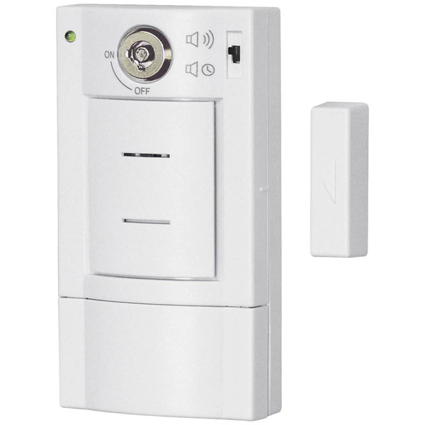 PENTATECH 33609 DG6 Door Alarm 95 dB, Key Arming, Easy Install