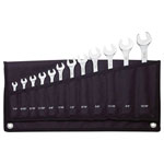Proxxon 23816 SlimLine Crowfoot Wrench Set 12-Piece 1/2-13/16 Steel
