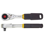 Proxxon 23160 Ratchet 1/4 72-Tooth Slim Head Chrome-Vanadium TPR Grip