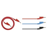 Rohde & Schwarz 3594.3860.02 HZ10R Test Lead Kit, Banana Jack, 1m, Red