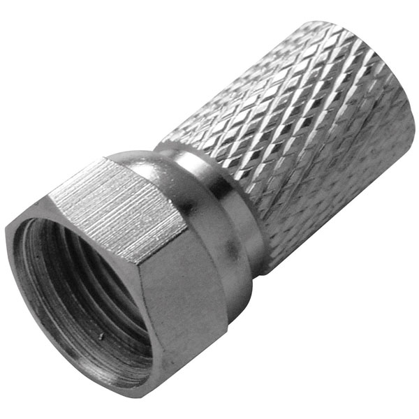Schwaiger FST7510241 F Connector 7.5mm Cable 10pcs for LNB Cabling