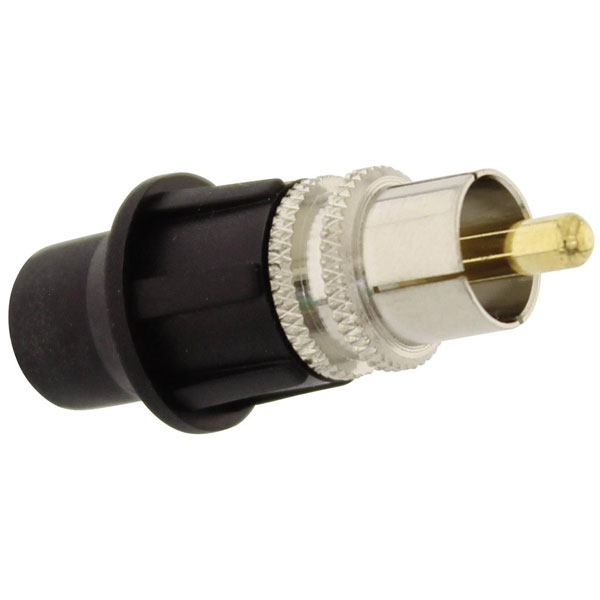 Telecom Security KCM RCA Plug Straight 2-Pin CAP-System Reusable C...