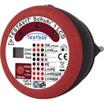 Testboy Testavit Schuki 3 LCD Mains Outlet Tester CAT II 300 V LED