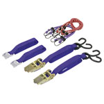 Unitec 815061 Safety Belt Kit Low Lashing 40daN TUV-GS Approved 8pcs
