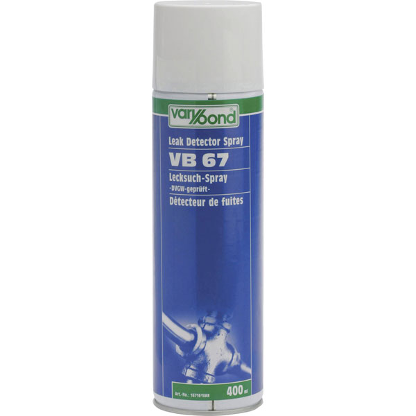 varybond 167161VAR VB 67 Leak Detector Spray 400ml For All Gas Und...