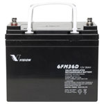 Vision Akkus Rechargeable Batteries VRLA 634775