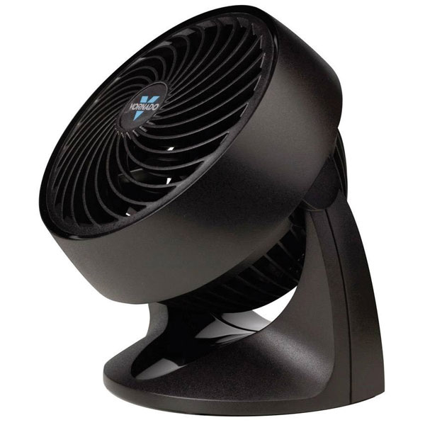 Vornado 633 Air Circulator 54W, Black, 3-Speed, Quiet, Floor/Table Use