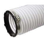 Xavax 00110944 Tumble Dryer Vent Hose White 2m x 102mm Flexible PVC