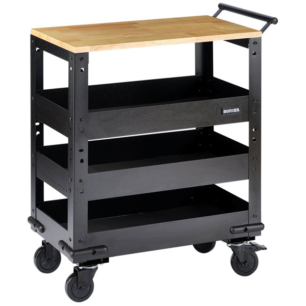 Bunker 31711 Diagnostic Trolley, 5 Drawer, 638mm