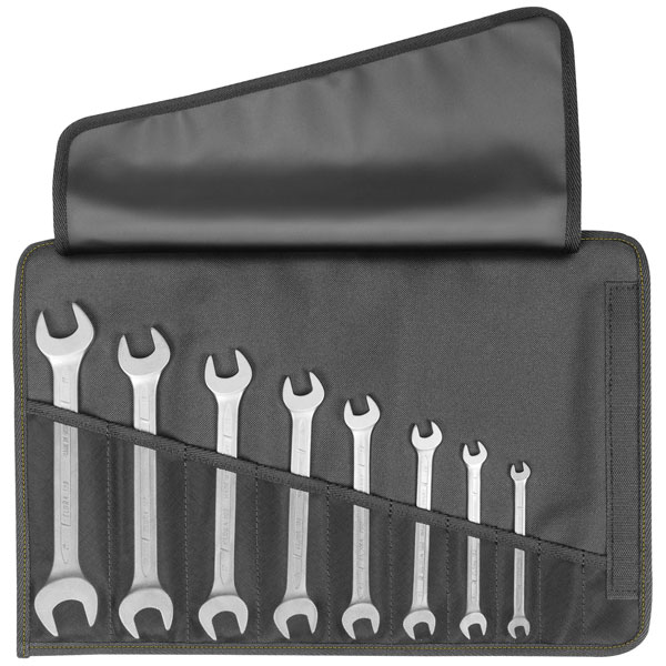 Bunker 29712 Ring Spanner and Open End Ratchet Set in EVA Foam Inl...