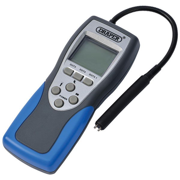 Draper 23707 12V Digital Brake Fluid Tester with Printer