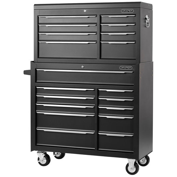 Draper 30680 Combined Roller Cabinet and Tool Chest, 6 Drawer, 24