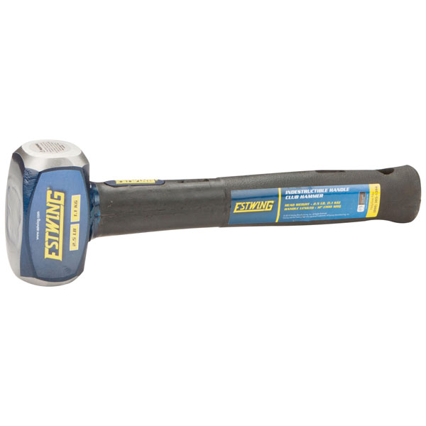 Estwing 31322 ECH-412X Indestructible Shaft Club Hammer, 1.8kg/4lb...