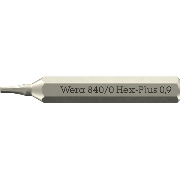 Wera 05058110001 840/0 Hex-Plus Micro Bits Hex Socket Screws 1.5 x...