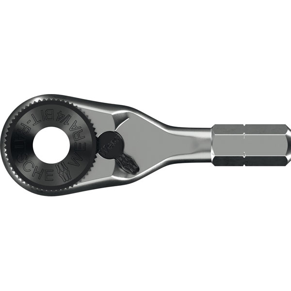 Wera 05003662001 8011 Zyklop Mini 4 Bit Ratchet 1/4