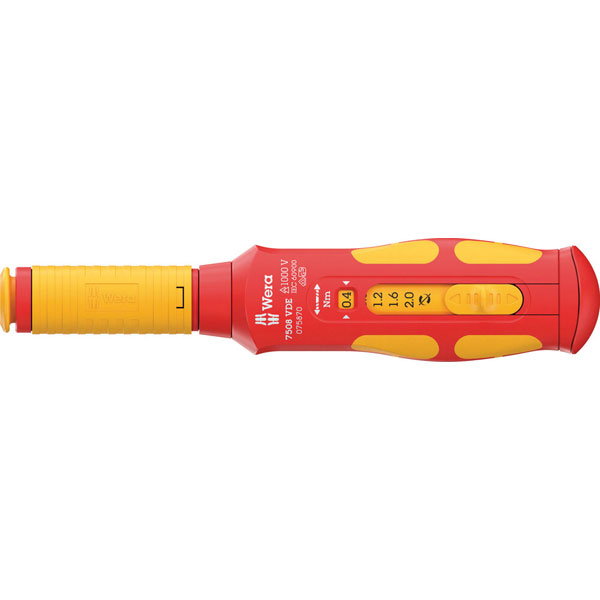 Click to view product details and reviews for Wera 05075870001 7508 Vde Kraftform Safe Torque Speed Torque Sdriv.