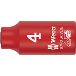 8790 A VDE Zyklop Socket insulated With 1/4 Drive 4 x 41mm