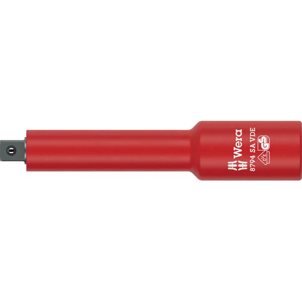 Wera 05005950001 8794 SA VDE Zyklop Extension Insulated Short 1/4"